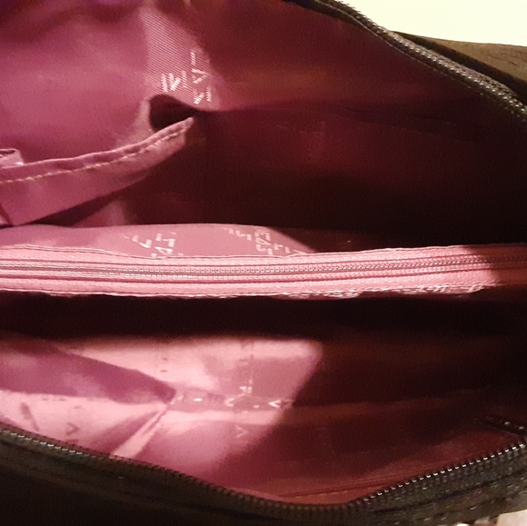 Lancaster Paris 90s canvas shoulder bag - Picture 3 of 4